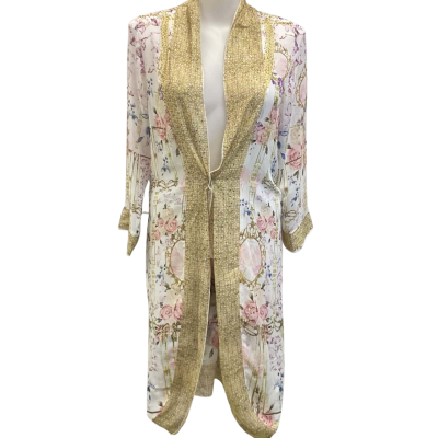 Gigi & Ella -  Womens  Size XL Open Jacket Floral 