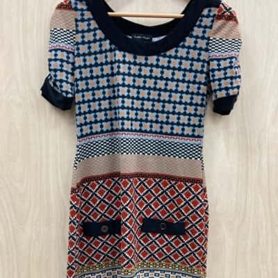 Caroline Morgan Womens(11)  Size 8 Casual Dress Multicoloured 