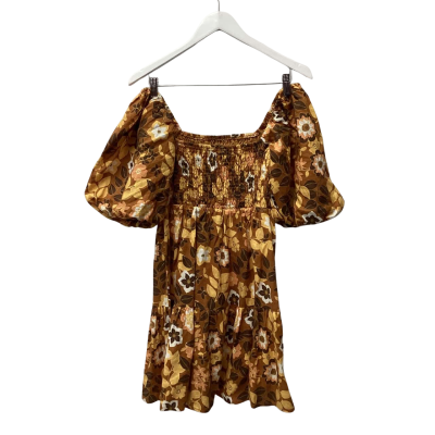 AERE Womens  Size 8 Mini Dress Multicoloured 