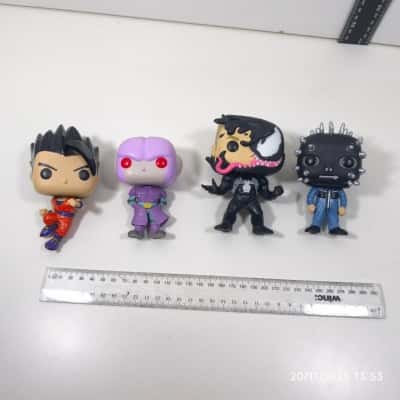 4x Pop Toys As Is PreOwned 
