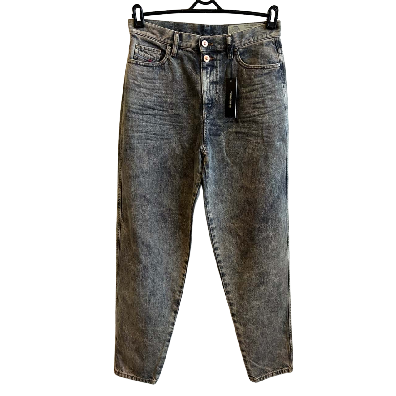 BNWT Diesel Womens Size 30 Alys Regular Straight Jeans Light Grey(s)