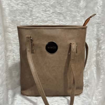 Womens Beige tote bage
