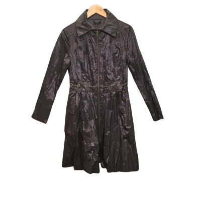 Garfunkle Women's  Size 12 Dark Metallic Purple Coat