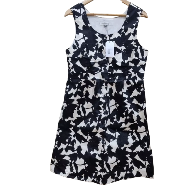 Angel Maternity Womens Size M Casual Dress Black / White (4)