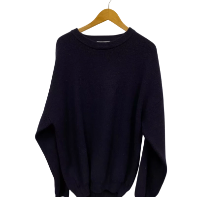 Mens Jumper Blue / Navy Blue 