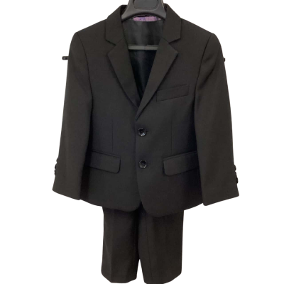  Suit Lab - Boys Black Suit - Size 1