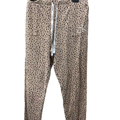 Calvin Klein Womens  Size L Pyjamas pants Beige / Black  / Pattern 