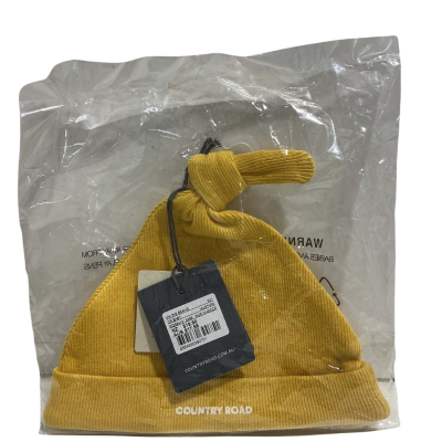 Country Road Baby Mustard Beanie