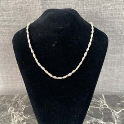  Irregular Beaded Necklace Pearl 