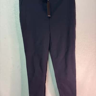 Portmans Womens Size 12 Straight Leg Pants Navy Blue BNWT