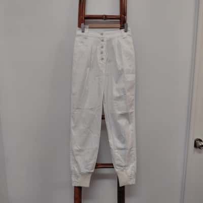 AJE Chase Pants Ivory Size 6 BNWT