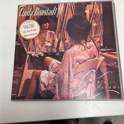 Linda Ronstadt's- simple dreams vinyl