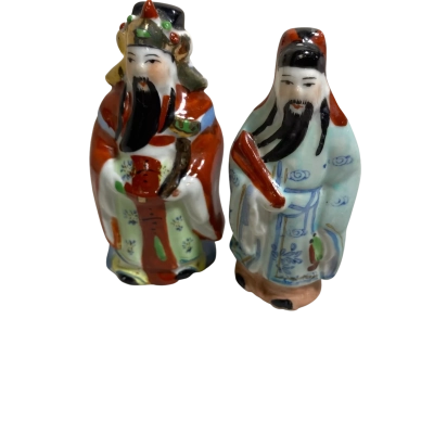 Chinese Porcelain Figurine Wise Men 