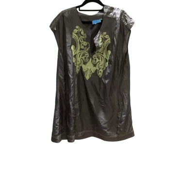 Blue Illusion Womens  Size XXXL Sleeveless Top Grey 