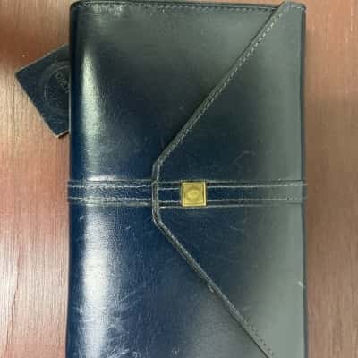 Oroton Womens Purse Navy Blue vintage