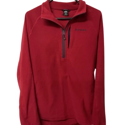 Women’s Macpac Size M red fleece Jumper 