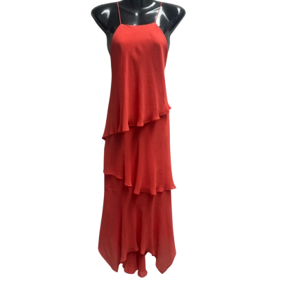 Cooper St Womens  Size 14 Midi Dress Orange 