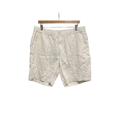 Gant Mens  Size L Linen Shorts Beige 