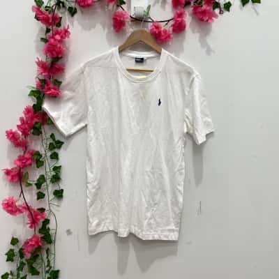 Polo Ralph Lauren Mens  Size L Short Sleeve T-shirt White 