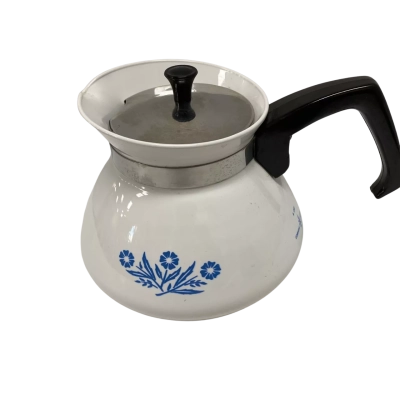 Corning Ware 6 cup Cornflower Design Teapot