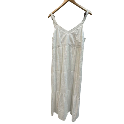 Just Jeans Womens  Size 16 White Broderie dress