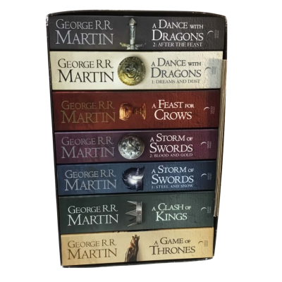 George R R Martin A Song of Ice and Fire Book Sets as pictured