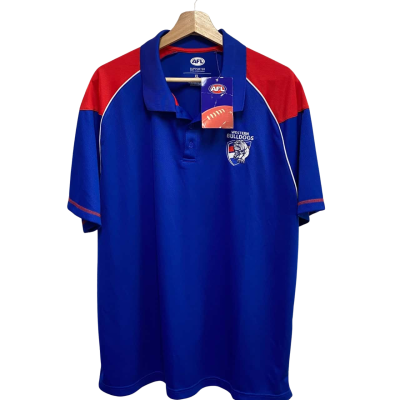 AFL Mens  Size XL Short Sleeve Shirt Blue 