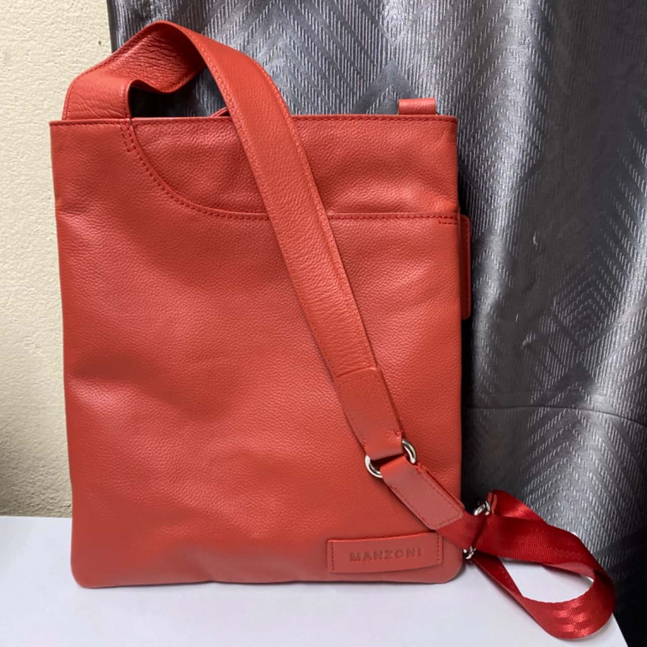Manzoni Women's Red Crossbody Bag (s)