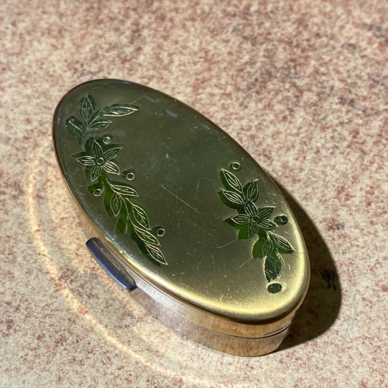 Vintage 1950’s Max Factor Lipstick Case With Mirror(s)