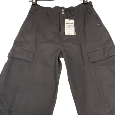 Womens Black Cargo Pants Size 12 