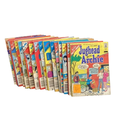 The Archie Digest Library Coloured Comic Books (17 copies)