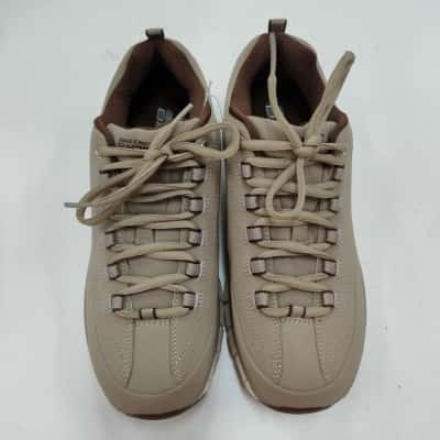 Skechers Womens Size 8.5 Trainers Beige