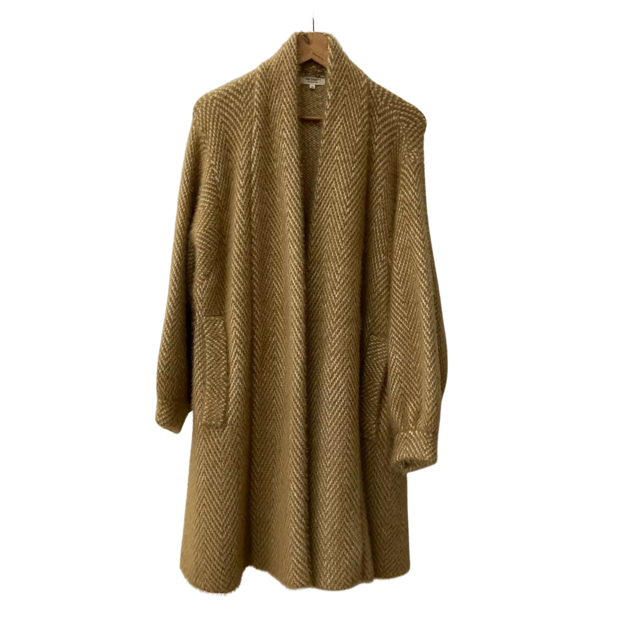 One Size Cardigans The Shanty Women's One Size Cardigan in Cream and Mustard(s)