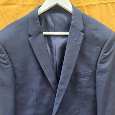  Mens  Size 42 Blazer Navy Blue 