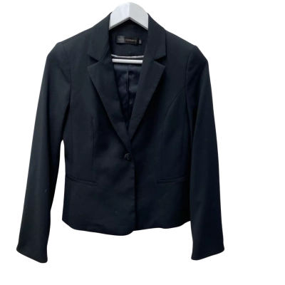 David Lawrence Womens  Size 8 Blazer Black  
