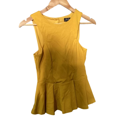 Bardot Womens  Size 8 Mustard Top