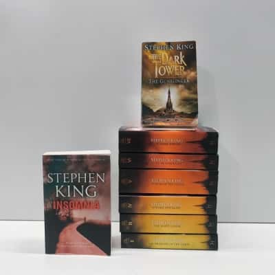 Stephen King Book Lot The Dark Tower Series Vol 1-7 Complete Set Insomnia