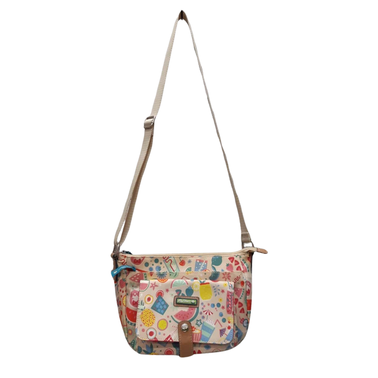 Lily Bloom Womens Cross Body Bag Multicoloured (s)
