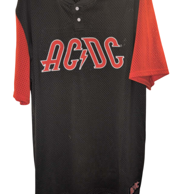 Unisex AC/DC see through t-shirt size 3XL