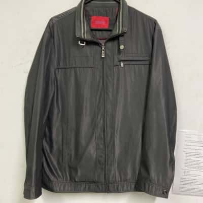 Yadangni  Mens  Size 54 Front Zipper Grey 