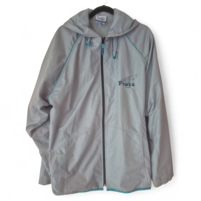 port Adelaide / Port Power rain jacket hooded size XL