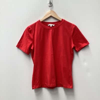 Sportscraft Organic Cotton T-Shirt Red - Size S