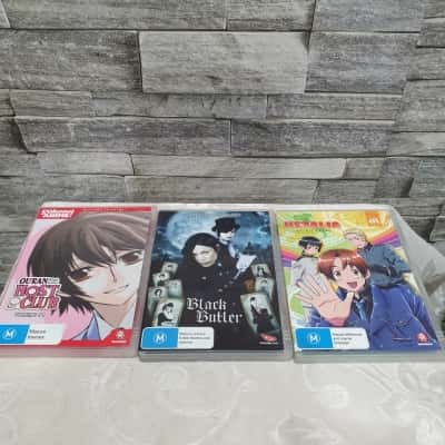 x3 assorted anime dvds