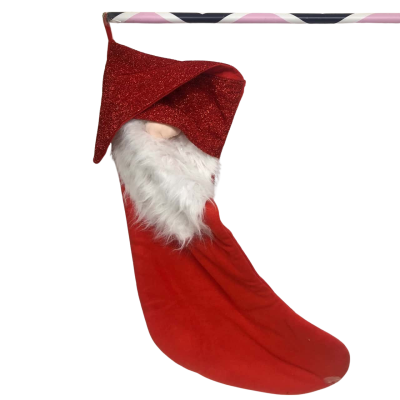 Christmas Jumbo Stocking Red/White