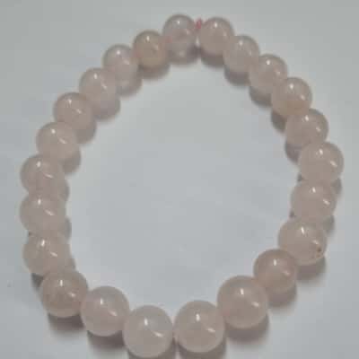  Womens Beaded Bracelet Pink  