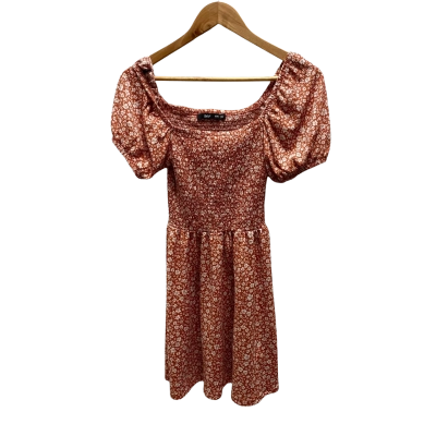 Sportsgirl Womens  Size XXS Rust Floral Dress