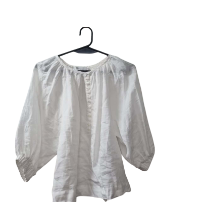 Zoe Kratzmann Women's Size 8 Blouse White 
