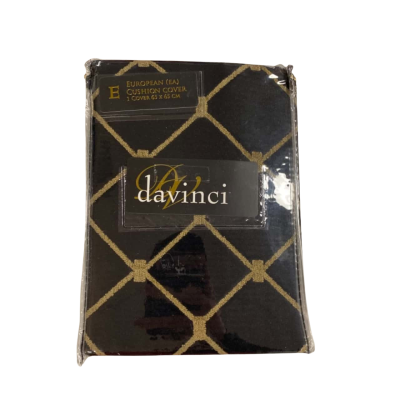 BNIB Davinci Massimo Black European Cover 65cm x 65cm