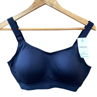 Berlei Black Maternity Sports Bra Size 12D