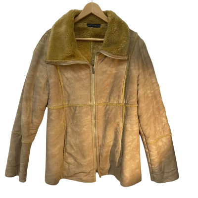 Freeheron Womens  Size L Winter Jacket Beige 